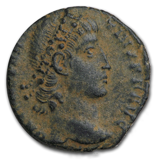 Roman Empire Attributed AE 3/4 Constantius II (AD 337-361) VG-VF Roman Empire Attributed AE 3/4 Constantius II (AD 337-361) VG-VF